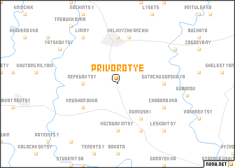 map of Privorotʼye