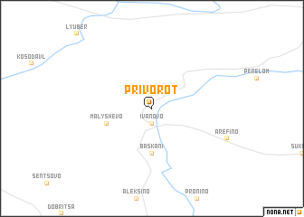 map of Privorot