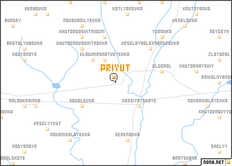 map of Priyut