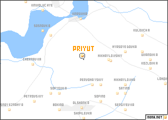 map of Priyut