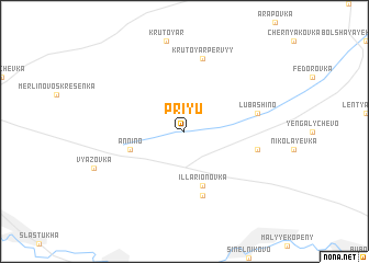 map of Priyu