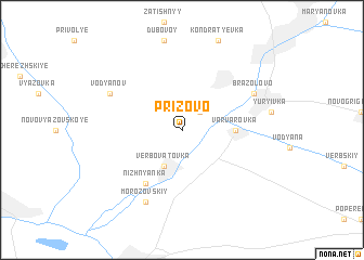 map of Prizovo