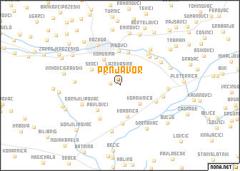 map of Prnjavor