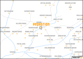 map of Proástion