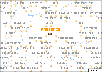 map of Probbach