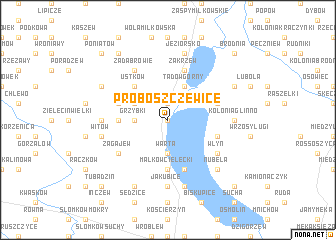 map of Proboszczewice