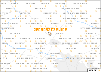 map of Proboszczewice