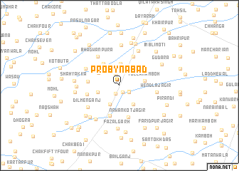 map of Probynābād