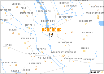 map of Próchoma