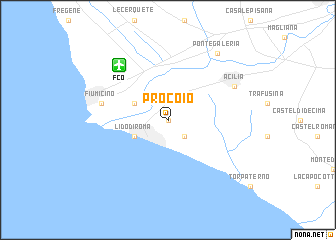 map of Procoio