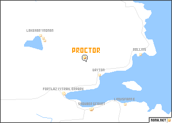 map of Proctor