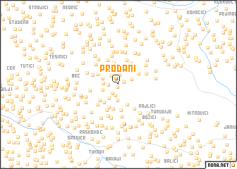 map of Prodani