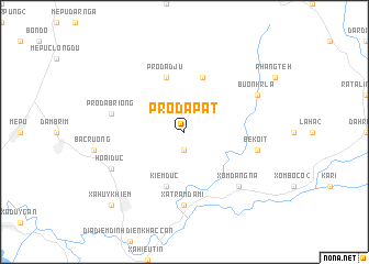 map of Pro Da Pat