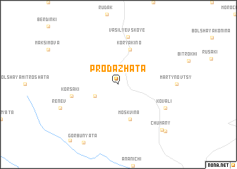 map of Prodazhata