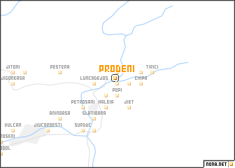 map of Prodeni