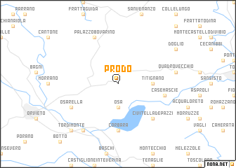 map of Prodo