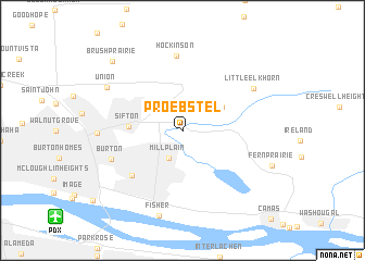 map of Proebstel