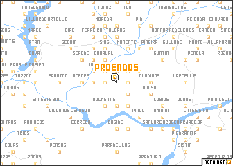 map of Proendos