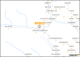 map of Proeni