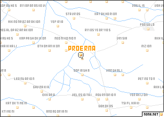 map of Proérna