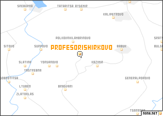 map of Profesor-Ishirkovo