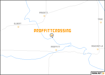 map of Proffitt Crossing