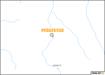 map of Progresso