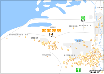 map of Progress