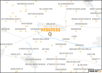 map of Progress
