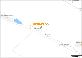 map of Progress