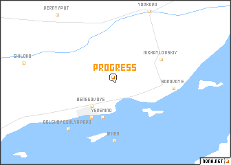 map of Progress