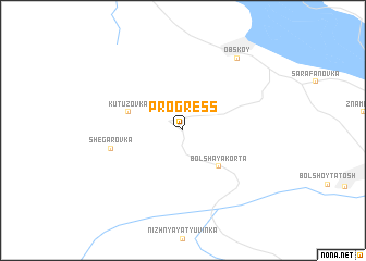 map of Progress