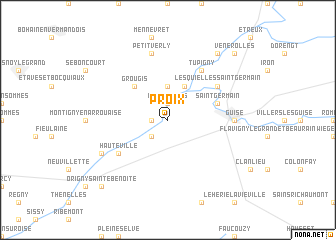 map of Proix