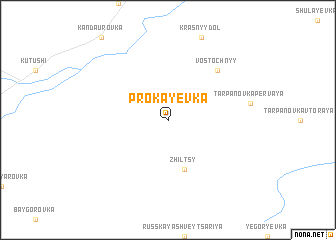 map of Prokayevka