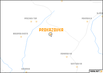 map of Prokazovka