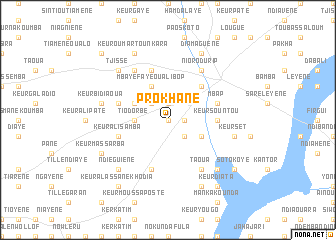 map of Prokhane