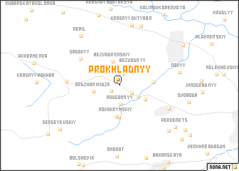 map of Prokhladnyy