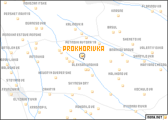 map of Prokhorivka