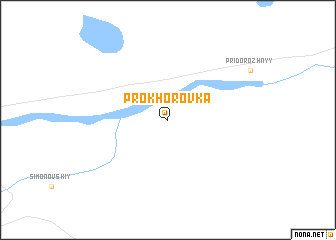 map of Prokhorovka