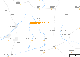 map of Prokhorovo