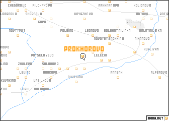 map of Prokhorovo