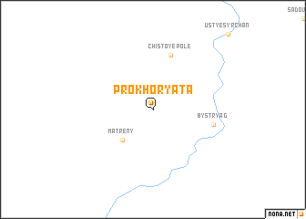 map of Prokhoryata
