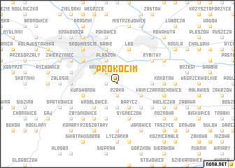 map of Prokocim