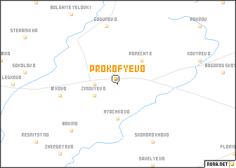 map of Prokof\