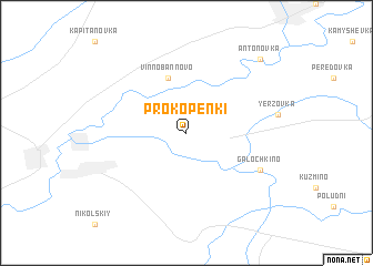 map of Prokopenki