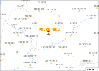 map of Prokopovo