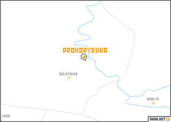 map of Prokop\