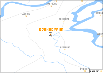 map of Prokop\