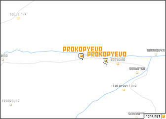 map of Prokop\