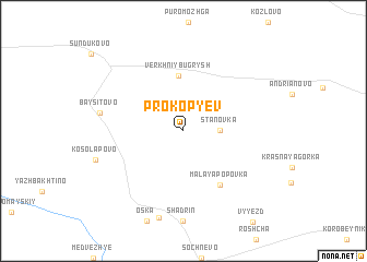 map of Prokop\